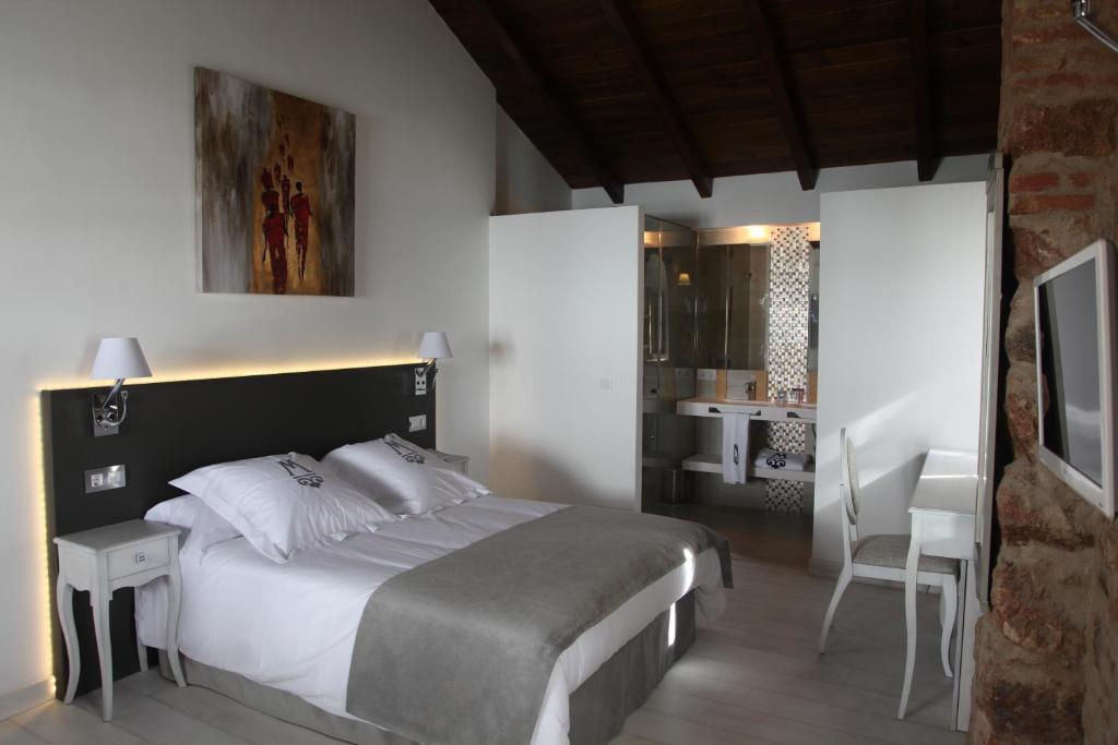 La Casa Del Medico Hotel Boutique Villanueva de Córdoba Oda fotoğraf